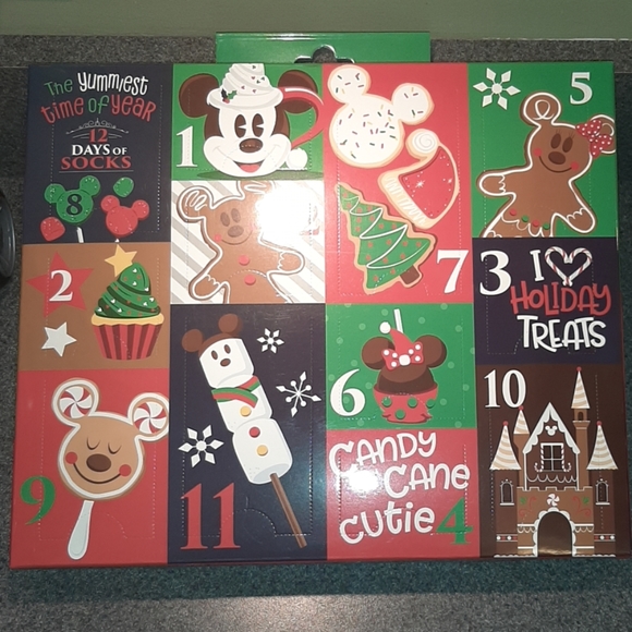 Disney Other - NWT Disney 12 Days of Socks